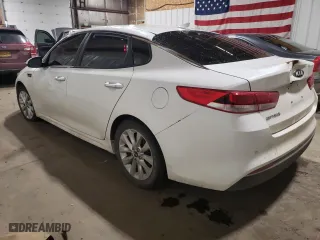 2018 Kia Optima LX with VIN 5XXGT4L37JG251469, listed as a Copart auction lot 88364285 with 53,507 mi miles and Clean Title. Bid and sale history available at carsss.com. Image 2.