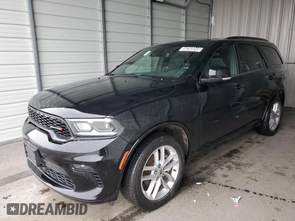 2023 Dodge Durango GT Plus с VIN 1C4RDJDGXPC573893, выставлен на аукционе Copart как лот 50260045 с пробегом 49 397 миль миль и Чистый • Clean title. История ставок и продаж доступна на DreamBid. Изображение 1.