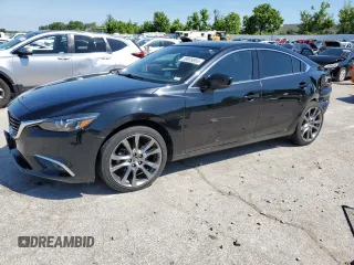 2017 Mazda 6 Grand Touring с VIN JM1GL1X54H1135825, выставлен на аукционе Copart как лот 58959055 с пробегом 62 753 миль миль и Списание • Salvage title. История ставок и продаж доступна на DreamBid. Изображение 1.