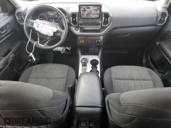 2023 Ford Bronco Sport Big Bend z VIN 3FMCR9B61PRD34066, wystawiony jako Copart lot #44904755 z przebiegiem 21 877 mil mil oraz Szkoda całkowita • Salvage title. Historia ofert i sprzedaży dostępna na DreamBid. Obrazek 8.
