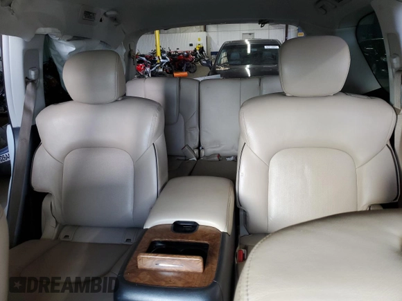 2022 Nissan Armada SL with VIN JN8AY2BB8N9815142, listed as a Copart auction lot 42256715 with 52,900 mi miles and Salvage Title. Bid and sale history available at carsss.com. Image 10.
