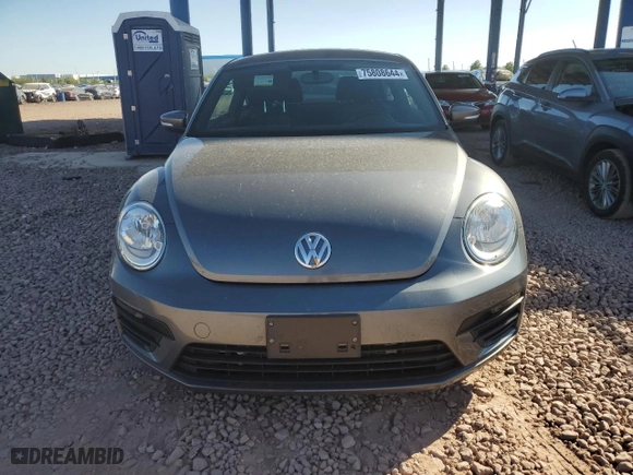 2019 Volkswagen Beetle S with VIN 3VWFD7AT9KM707949, listed as a Copart auction lot 75808644 with 55,362 mi miles and Salvage Title. Bid and sale history available at carsss.com. Image 5.