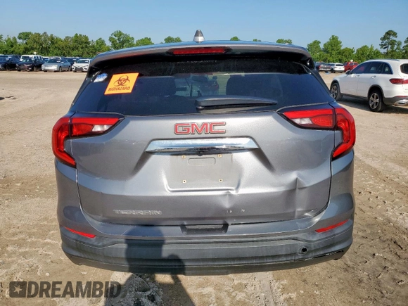 2019 GMC Terrain SLE with VIN 3GKALMEV4KL232165, listed as a Copart auction lot 58780225 with 82,117 mi miles and Salvage title. Bid and sale history available at DreamBid. Image 6.