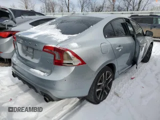 2018 Volvo S60 Dynamic with VIN YV126MFL9J2458491, listed as a Copart auction lot 44911625 with 146,960 mi miles and Clean Title. Bid and sale history available at carsss.com. Image 3.