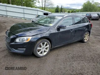 2016 Volvo V60 T5 Drive-E Premier with VIN YV140MEK9G1296024, listed as a Copart auction lot 55098824 with 104,253 mi miles and Salvage Title. Bid and sale history available at carsss.com. Image 1.