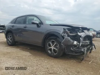 2024 Honda HR-V EX-L with VIN 3CZRZ2H72RM746142, listed as a Copart auction lot 59105515 with 10,962 mi miles and Salvage title. Bid and sale history available at DreamBid. Image 4.