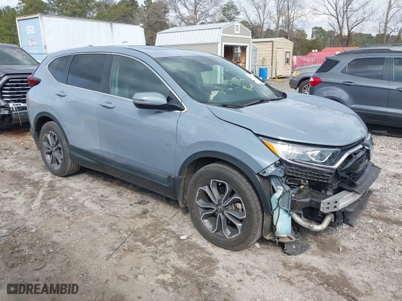 2020 Honda CR-V EX-L with VIN 2HKRW1H87LH404703, listed as a IAAI auction lot 41521146 with 86,000 mi miles. Bid and sale history available at carsss.com. Image 1.