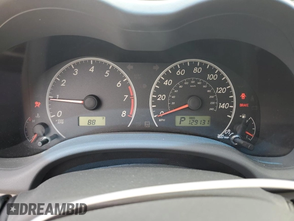2010 Toyota Corolla with VIN JTDBU4EE6AJ081607, listed as a Copart auction lot 61097275 with 129,131 mi miles and Salvage title. Bid and sale history available at DreamBid. Image 9.
