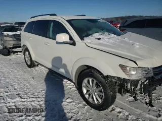 2014 Dodge Journey SXT with VIN 3C4PDCBGXET149847, listed as a Copart auction lot 45884035 with 131,121 mi miles and Salvage Title. Bid and sale history available at carsss.com. Image 12.