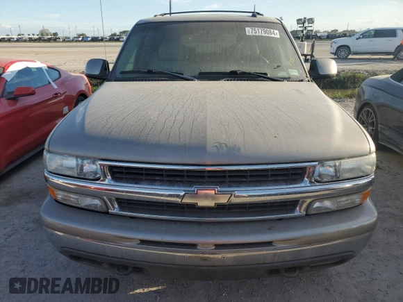 2002 Chevrolet Suburban LT with VIN 1GNFK16Z52J308107, listed as a Copart auction lot 75179084 with 0 mi miles and Salvage Title. Bid and sale history available at carsss.com. Image 5.