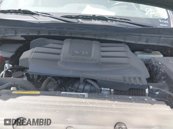 2024 Nissan Titan SV with VIN 1N6AA1EC6RN110607, listed as a IAAI auction lot 42167410 with 25,726 mi miles and . Bid and sale history available at DreamBid. Image 10.