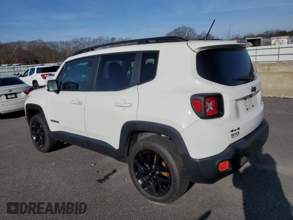 2017 Jeep Renegade Altitude with VIN ZACCJBBHXHPF82848, listed as a Copart auction lot 84945694 with 104,846 mi miles and Clean title. Bid and sale history available at DreamBid. Image 2.