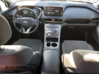 2021 Hyundai Santa Fe Hybrid Blue with VIN KM8S2DA15MU011183, listed as a Copart auction lot 85364184 with 50,130 mi miles and Salvage Title. Bid and sale history available at carsss.com. Image 8.