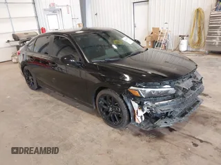 2023 Honda Civic Sport with VIN 2HGFE2F58PH520626, listed as a IAAI auction lot 42344519 with 22,677 mi miles and . Bid and sale history available at DreamBid. Image 1.