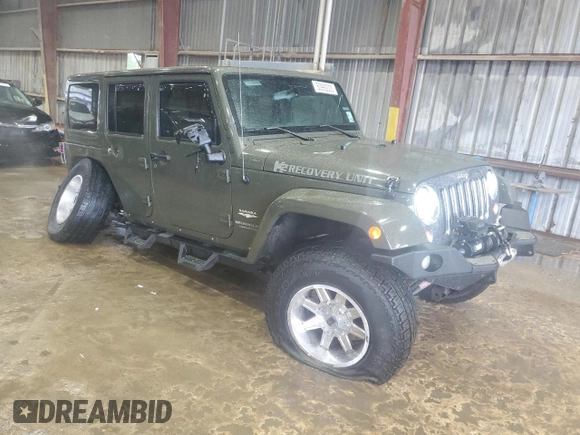 2015 Jeep Wrangler Unlimited Sahara with VIN 1C4HJWEG2FL639593, listed as a Copart auction lot 50992005 with 59,493 mi miles and Salvage Title. Bid and sale history available at carsss.com. Image 4.