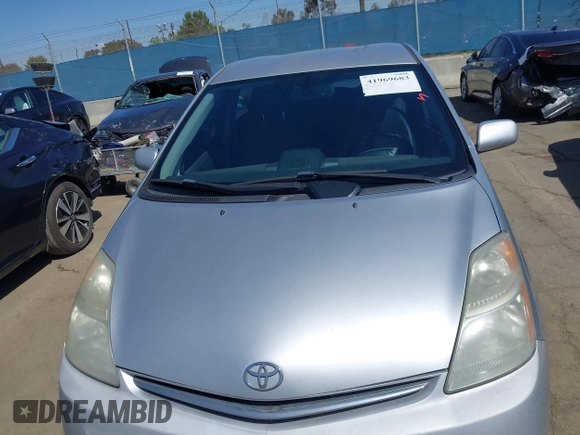 2008 Toyota Prius with VIN JTDKB20U687786214, listed as a IAAI auction lot 41969683 with 403,350 mi miles and . Bid and sale history available at carsss.com. Image 6.