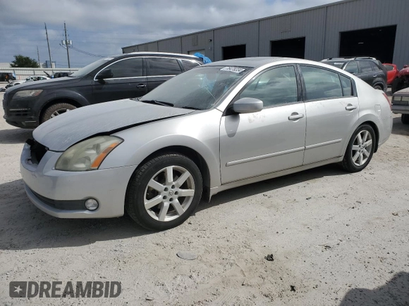 2005 Nissan Maxima 3.5 SL with VIN 1N4BA41E85C871280, listed as a Copart auction lot 76478334 with 95,476 mi miles and Non Repairable. Bid and sale history available at carsss.com. Image 1.