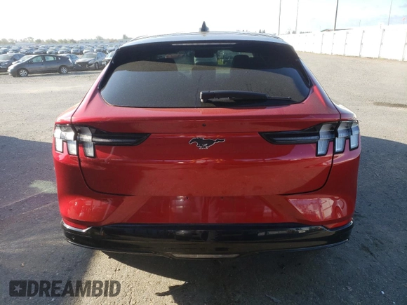 2023 Ford Mustang Mach-E Premium with VIN 3FMTK3SU5PMB06746, listed as a Copart auction lot 50544575 with 18,176 mi miles and Non Repairable. Bid and sale history available at DreamBid. Image 6.