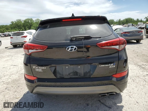 2016 Hyundai Tucson Limited z VIN KM8J3CA28GU205058, wystawiony jako Copart lot #57093735 z przebiegiem 85 238 mil mil oraz Czysty tytuł • Clean title. Historia ofert i sprzedaży dostępna na DreamBid. Obrazek 6.