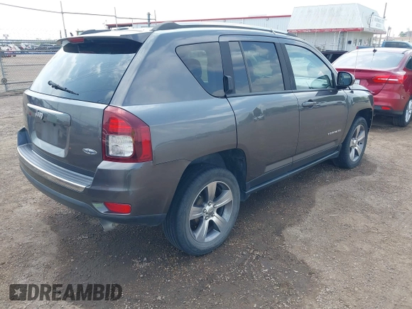 2016 Jeep Compass High Altitude Edition with VIN 1C4NJCEA1GD720223, listed as a IAAI auction lot 41879625 with 147,458 mi miles. Bid and sale history available at carsss.com. Image 4.