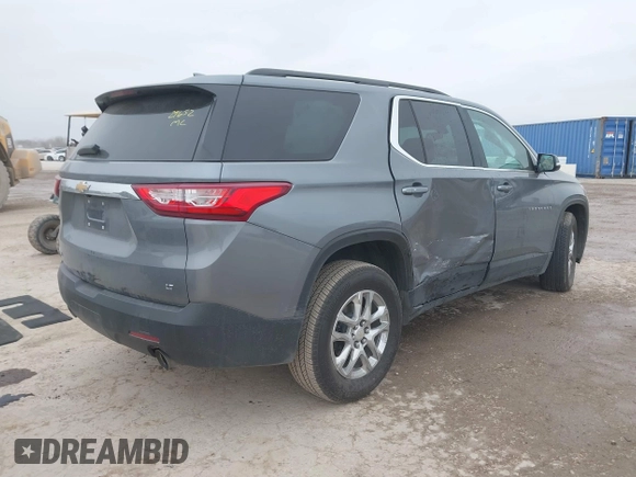 2020 Chevrolet Traverse LT Cloth with VIN 1GNERGKW3LJ161664, listed as a IAAI auction lot 41637221 with 64,180 mi miles. Bid and sale history available at carsss.com. Image 4.