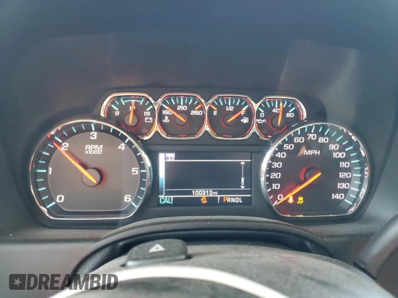 2020 GMC Yukon SLT with VIN 1GKS1BKC2LR248912, listed as a Copart auction lot 79935584 with 100,313 mi miles and Salvage Title. Bid and sale history available at DreamBid. Image 9.
