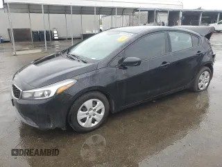 2017 Kia Forte LX with VIN 3KPFK4A72HE039599, listed as a Copart auction lot 47497035 with 148,627 mi miles and Salvage Title. Bid and sale history available at carsss.com. Image 1.