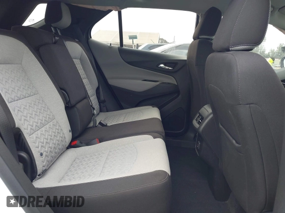 2023 Chevrolet Equinox LS with VIN 3GNAXHEG6PL202897, listed as a IAAI auction lot 42433147 with 14,973 mi miles and . Bid and sale history available at DreamBid. Image 8.