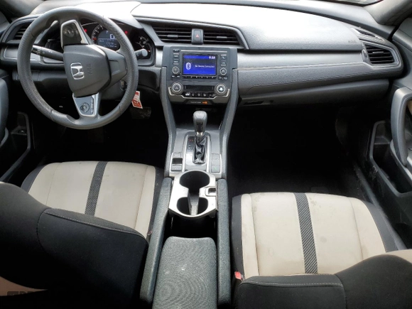 2017 Honda Civic Coupe LX with VIN 2HGFC4B59HH303269, listed as a Copart auction lot 48529555 with 75,458 mi miles and Salvage Title. Bid and sale history available at carsss.com. Image 8.