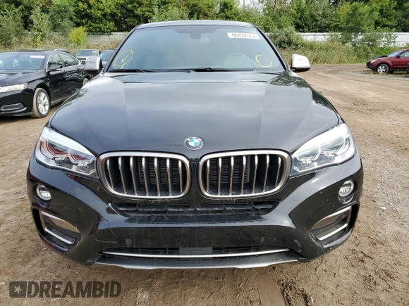 2018 BMW X6 xDrive35i with VIN 5UXKU2C56J0X50180, listed as a Copart auction lot 66432553 with 55,700 mi miles. Bid and sale history available at carsss.com. Image 5.