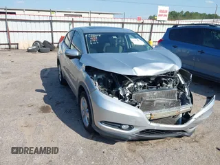 2016 Honda HR-V EX with VIN 3CZRU5H59GM744027, listed as a IAAI auction lot 41861057 with 60,454 mi miles. Bid and sale history available at carsss.com. Image 1.