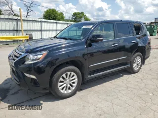 2018 Lexus GX 460 with VIN JTJBM7FX7J5195753, listed as a Copart auction lot 63083085 with 127,791 mi miles and Salvage title. Bid and sale history available at DreamBid. Image 1.