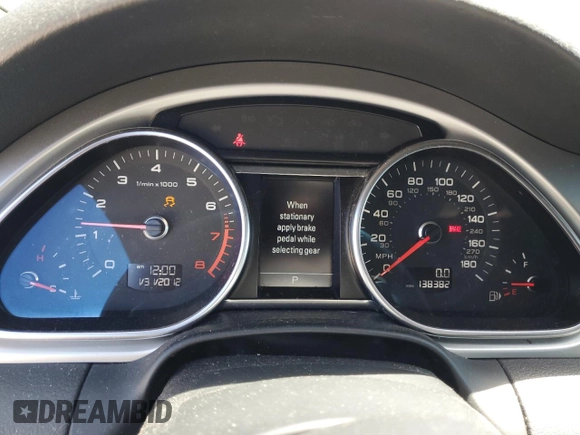 2013 Audi Q7 S line Prestige с VIN WA1DGAFE6DD010580, выставлен на аукционе Copart как лот 55245265 с пробегом 138 382 миль миль и Чистый • Clean title. История ставок и продаж доступна на DreamBid. Изображение 9.