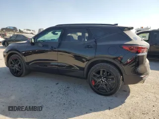 2023 Chevrolet Blazer LT with VIN 3GNKBDRS7PS221300, listed as a Copart auction lot 71954934 with 8,737 mi miles and Salvage title. Bid and sale history available at DreamBid. Image 2.