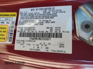 2016 Ford Mustang GT with VIN 1FA6P8CF8G5245071, listed as a Copart auction lot 50435165 with 83,706 mi miles and Non Repairable. Bid and sale history available at DreamBid. Image 14.