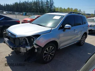 2018 Subaru Forester Touring with VIN JF2SJGWC0JH523099, listed as a IAAI auction lot 42034873 with 25,763 mi miles. Bid and sale history available at carsss.com. Image 14.