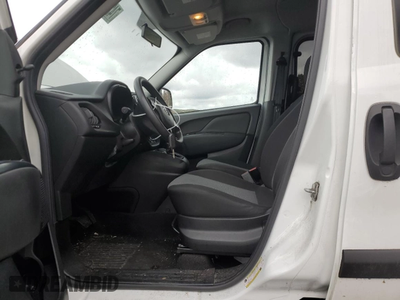 2019 Ram ProMaster City Cargo Tradesman with VIN ZFBHRFAB5K6M19024, listed as a Copart auction lot 74239273 with 48,864 mi miles and . Bid and sale history available at DreamBid. Image 7.