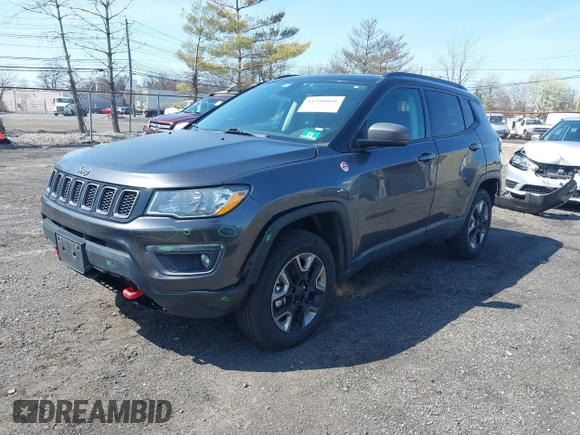 2018 Jeep Compass Trailhawk with VIN 3C4NJDDB5JT316326, listed as a IAAI auction lot 41940801 with 111,941 mi miles and . Bid and sale history available at carsss.com. Image 17.