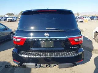 2021 Nissan Armada Platinum with VIN JN8AY2DB4M9793104, listed as a IAAI auction lot 41267471 with 33,616 mi miles. Bid and sale history available at carsss.com. Image 17.