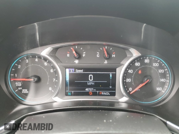 2018 Chevrolet Equinox Premier with VIN 2GNAXNEX9J6243597, listed as a Copart auction lot 51703585 with 46,727 mi miles and Clean Title. Bid and sale history available at carsss.com. Image 9.