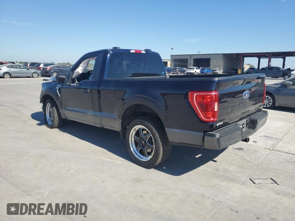 2022 Ford F-150 XL with VIN 1FTMF1E51NKD59265, listed as a Copart auction lot 77193424 with 38,590 mi miles and Salvage Title. Bid and sale history available at DreamBid. Image 2.