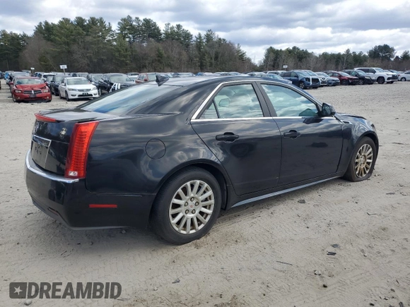 2011 Cadillac CTS Sedan Luxury with VIN 1G6DH5EY4B0146574, listed as a Copart auction lot 51020445 with 93,031 mi miles and Clean Title. Bid and sale history available at carsss.com. Image 3.