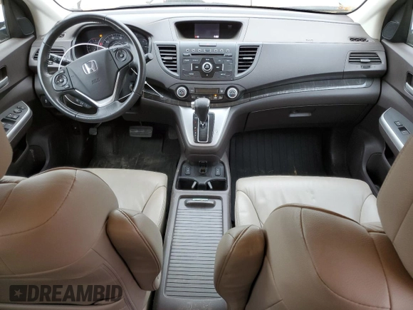 2014 Honda CR-V EX-L with VIN 2HKRM3H76EH562834, listed as a Copart auction lot 44588415 with 140,852 mi miles and Salvage Title. Bid and sale history available at DreamBid. Image 8.