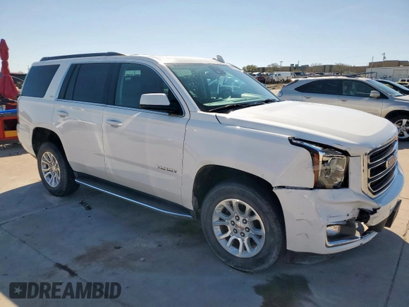 2020 GMC Yukon SLT with VIN 1GKS2BKCXLR215461, listed as a Copart auction lot 48857795 with 94,307 mi miles and Salvage Title. Bid and sale history available at carsss.com. Image 4.