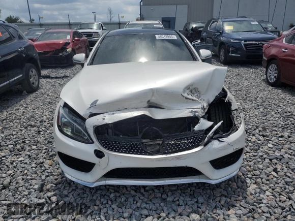 2018 Mercedes-Benz C 300 z VIN WDDWJ4KBXJF621554, wystawiony jako Copart lot #58018905 z przebiegiem 78 405 mil mil oraz Szkoda całkowita • Salvage title. Historia ofert i sprzedaży dostępna na DreamBid. Obrazek 5.