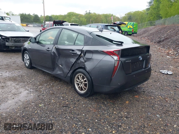 2017 Toyota Prius Two with VIN JTDKBRFU0H3578319, listed as a IAAI auction lot 42296867 with 84,316 mi miles and . Bid and sale history available at DreamBid. Image 3.