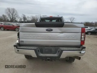 2022 Ford F-250 XL with VIN 1FTBF2B62NED30463, listed as a Copart auction lot 81874934 with 28,994 mi miles and Salvage title. Bid and sale history available at DreamBid. Image 6.