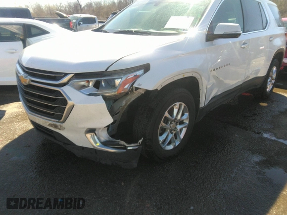 2020 Chevrolet Traverse LT Cloth with VIN 1GNERGKWXLJ112767, listed as a IAAI auction lot 41617752 with 195,043 mi miles. Bid and sale history available at carsss.com. Image 6.