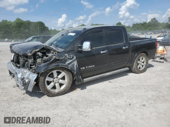 2011 Nissan Titan SL z VIN 1N6AA0EC8BN312137, wystawiony jako Copart lot #60227105 z przebiegiem 194 973 mil mil oraz Szkoda całkowita • Salvage title. Historia ofert i sprzedaży dostępna na DreamBid. Obrazek 1.