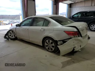 2010 Honda Accord Sdn EX-L with VIN 1HGCP3F86AA026445, listed as a Copart auction lot 52226385 with 184,004 mi miles and Salvage Title. Bid and sale history available at carsss.com. Image 2.